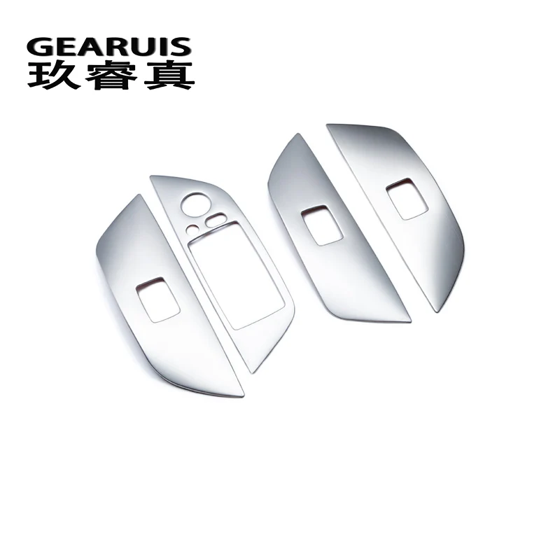 Стайлинг автомобиля подъемник окон рамка управления переключатель Декор