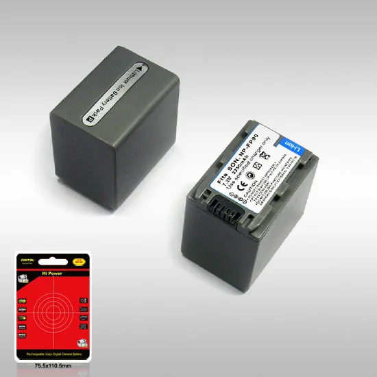 

Camera Battery Replace For Sony FP90 Fit For 705E/755E/803E/805E/905E/DCRPC42E/SR100E/SR40E/SR60E/SR80E 7.2V 2250mAh