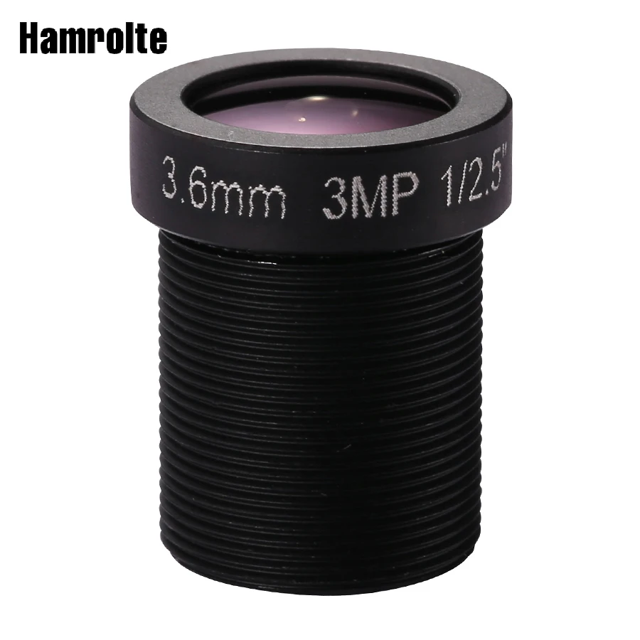 Объектив Hamrolte для системы видеонаблюдения 1/1/2 &quotM12 MTV Mount 3MP с высоким разрешением