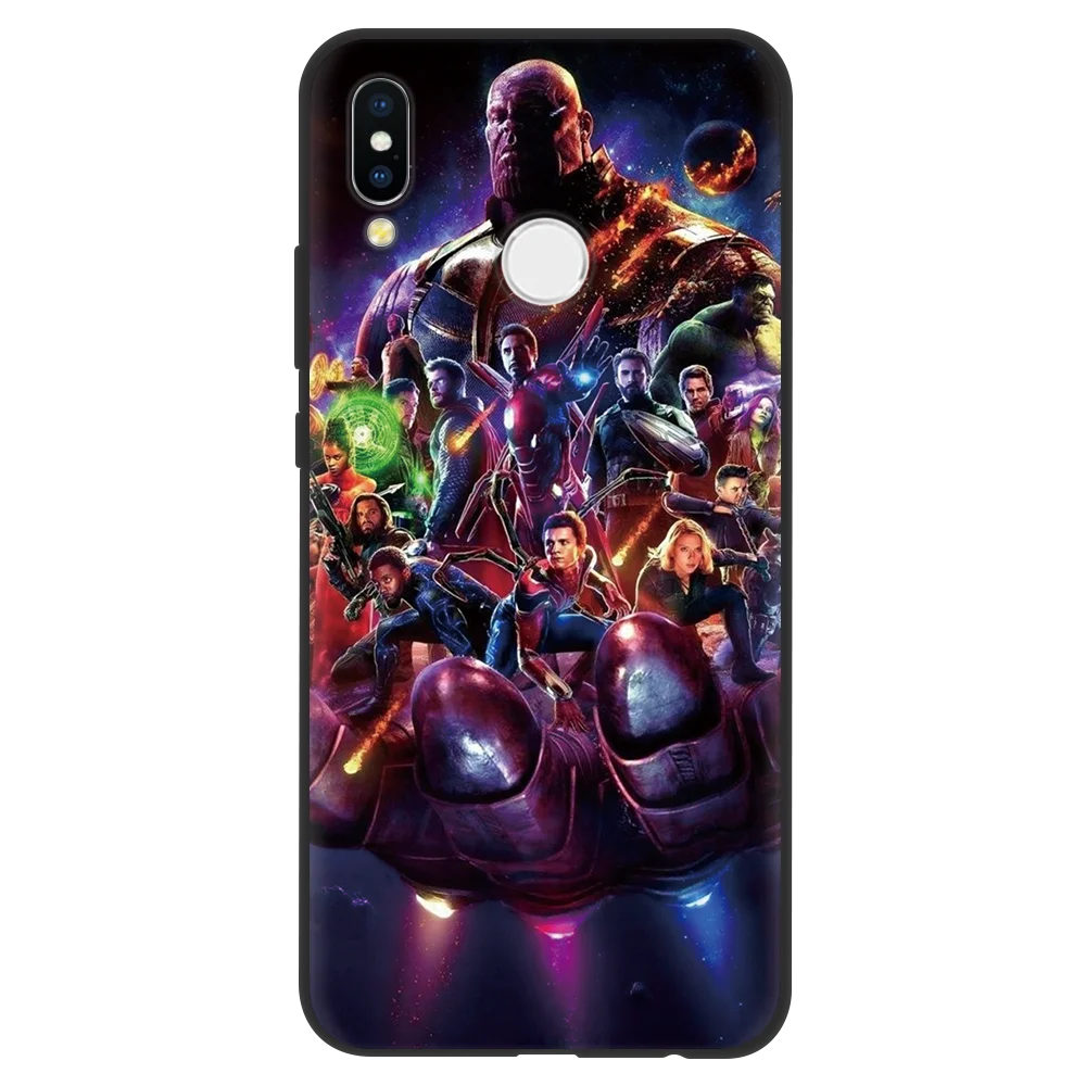 Чехол для телефона Marvel с героями Мстителей для huawei P30 P20 mate 20 30 10 Pro P8 P9 P10 Lite чехол для huawei P Smart Мягкий ТПУ