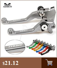 Для Yamaha WR250F WR 250F WR 250 F 2009- 2010 2011 2012 2013 17 Мотокросс тормозные рычаги для мотоцикла сцепные рычаги