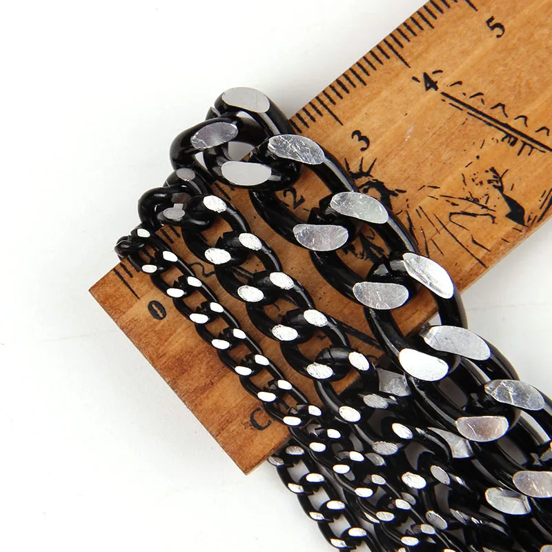 Цепочка из алюминия для изготовления ювелирных изделий сделай сам плоская