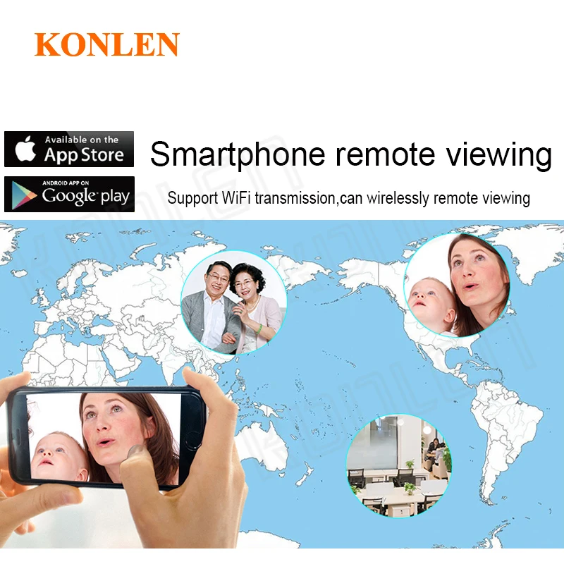 KONLEN wifi 1080P уличная IP камера Pan Tilt Bullet Cam YCC365 Беспроводная Проводная HD 2MP CCTV