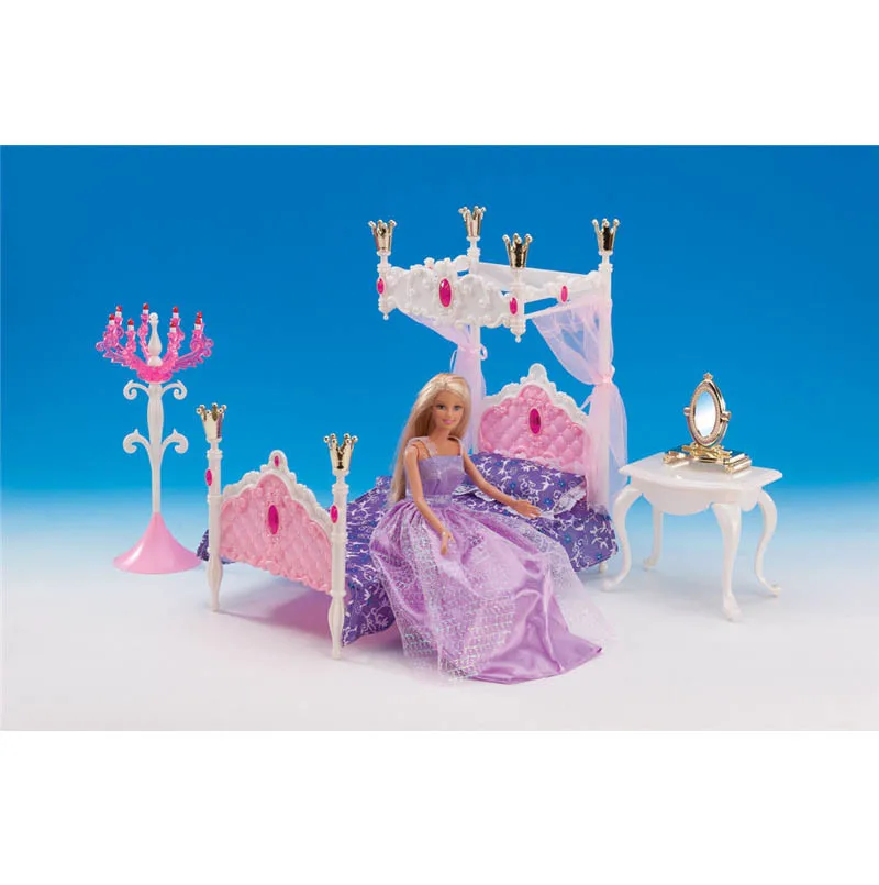 Бесплатная доставка 3 предмета Комплект постельного белья принцессы миниатюрный