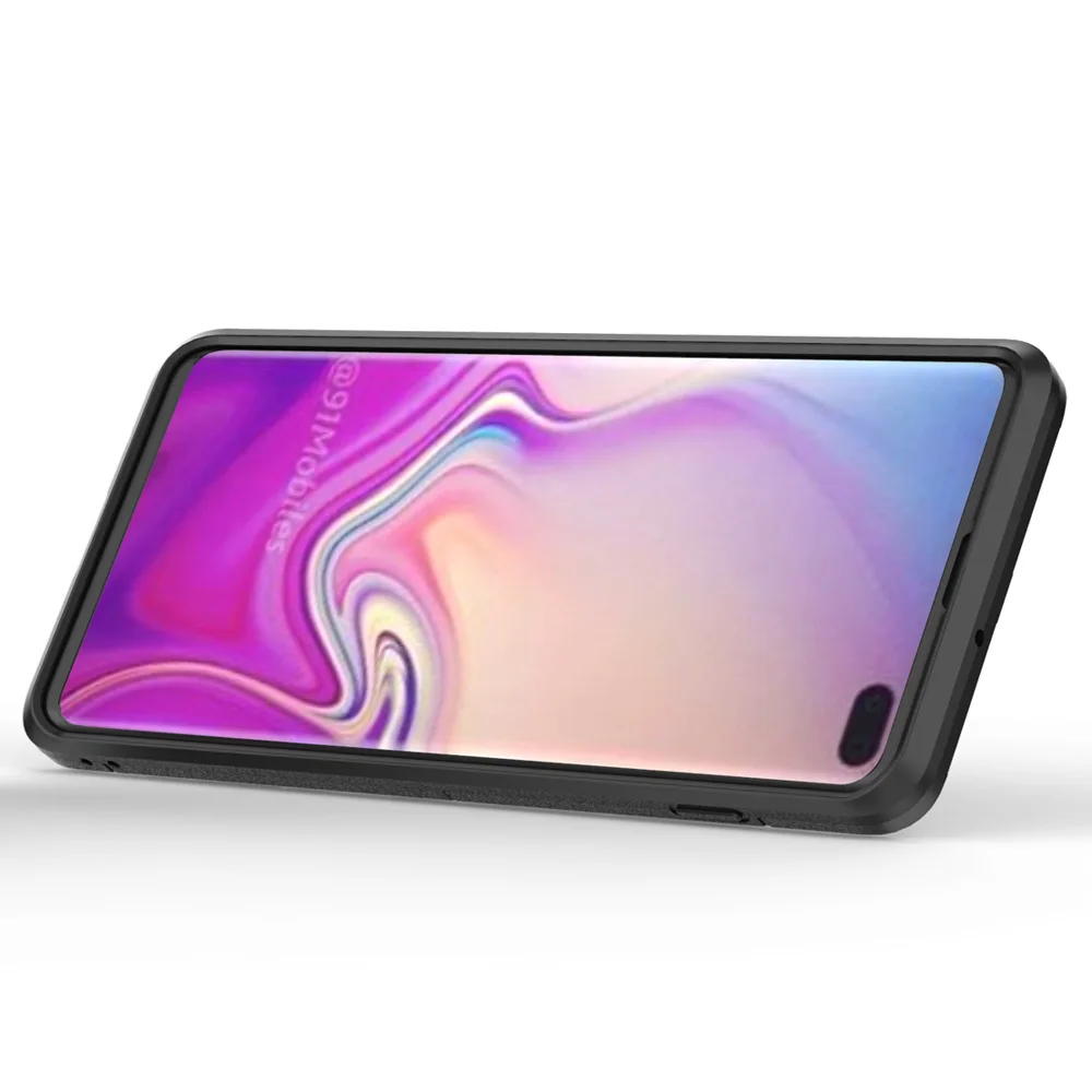 Чехол для Samsung Galaxy S10 S10e Lite + двухслойный чехол с магнитным кольцом и подставкой