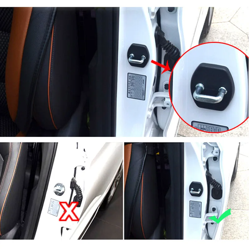 Для Hyundai Creta 2015 2019 крышка замка двери рычаг проверить проверки фиксаторы уход за