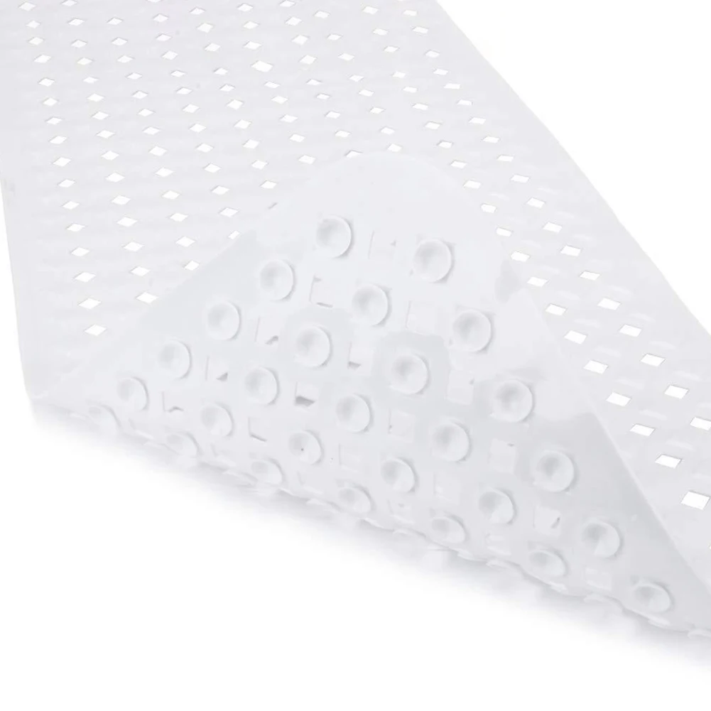Supplies Suction Cup Anti-bacterial Extra Long Washable Safety Eco-friendly PVC Shower Bath Tub Mat Anti Slip Gripping Bathroom | Дом и сад