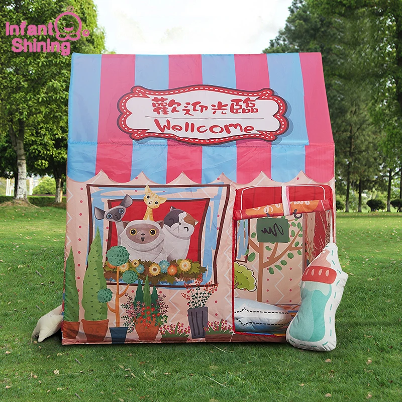 Детская палатка светящаяся игрушка игровой Домашняя игра с героями мультфильмов