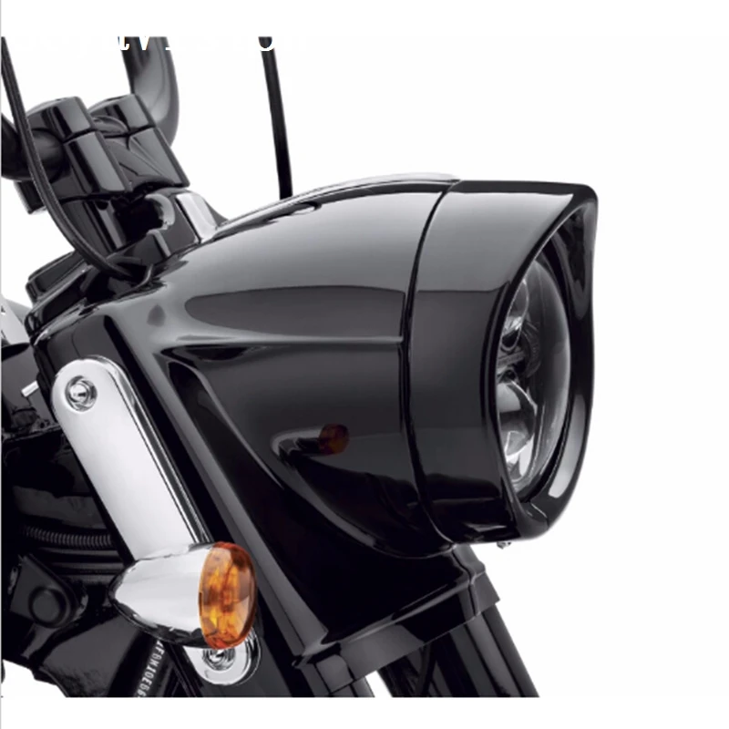 Мотоциклетные аксессуары черное/хромированное отделочное кольцо для Harley Touring Road