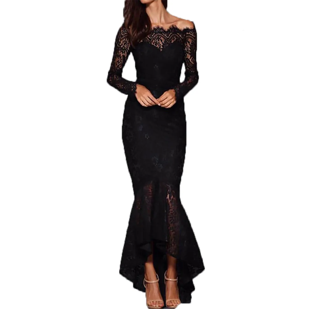 2017 модное женское дизайнерское вечернее платье черного и белого цвета с