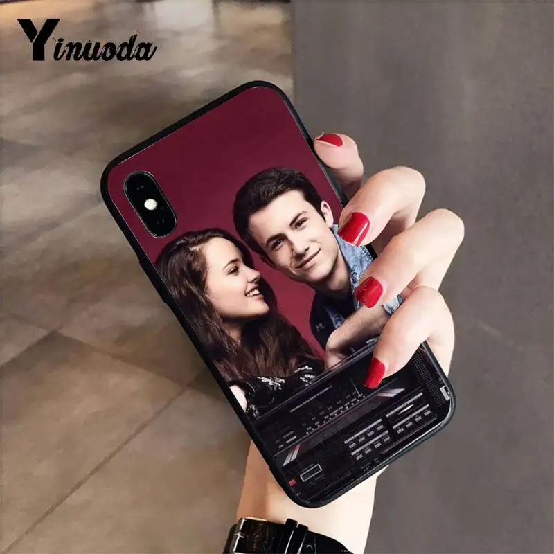 Yinuoda 13 причин почему чехол для телефона с рисунком netflix iPhone 8 7 6 6S 6Plus X XS MAX 5 5S SE XR 10 11