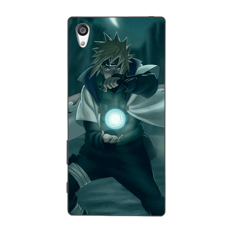 Cartoon Naruto Sasuke Kakashi TPU soft phone case back Cover For Sony Xperia E3 E5 M2 4 5 T3 X XA1 XZ Premium shell Coque |