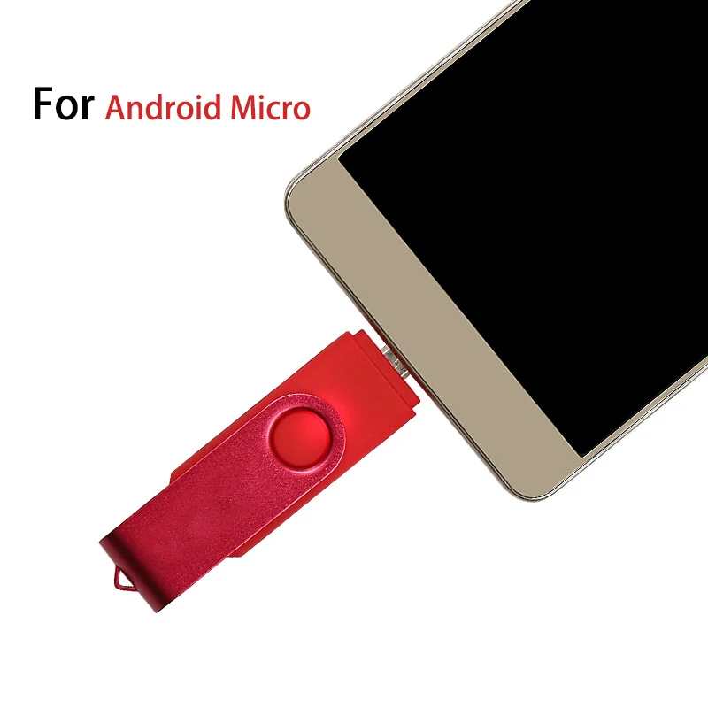 USB 2 0 флеш накопитель OTG usb флэш в 1 4 ГБ 8 16 32 64 128 для android мобильный телефон
