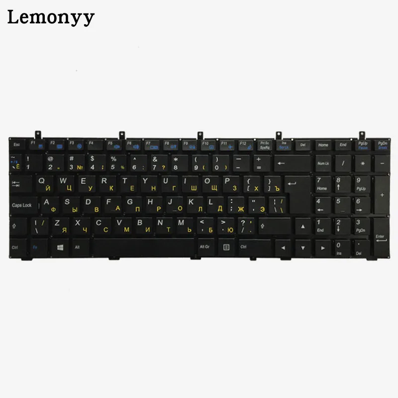Русская Новая черная клавиатура для DNS Clevo W370ET W350ET W370STQ W350ST W355 W670SC W350SS W670SR W370SS RU Клавиатура для ноутбука