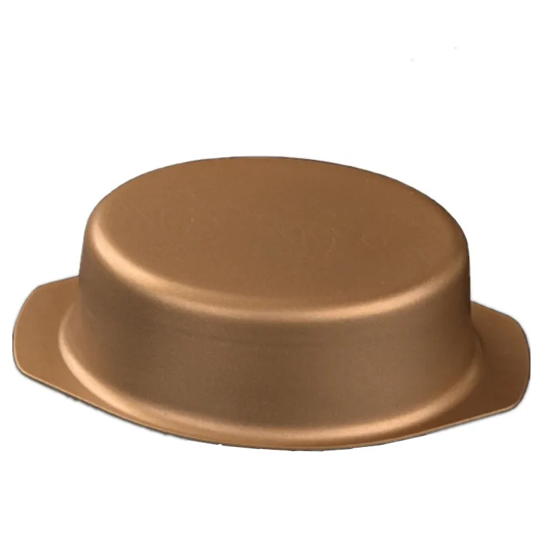 Антипригарная мини форма для сыра пирога овальная из углеродистой стали