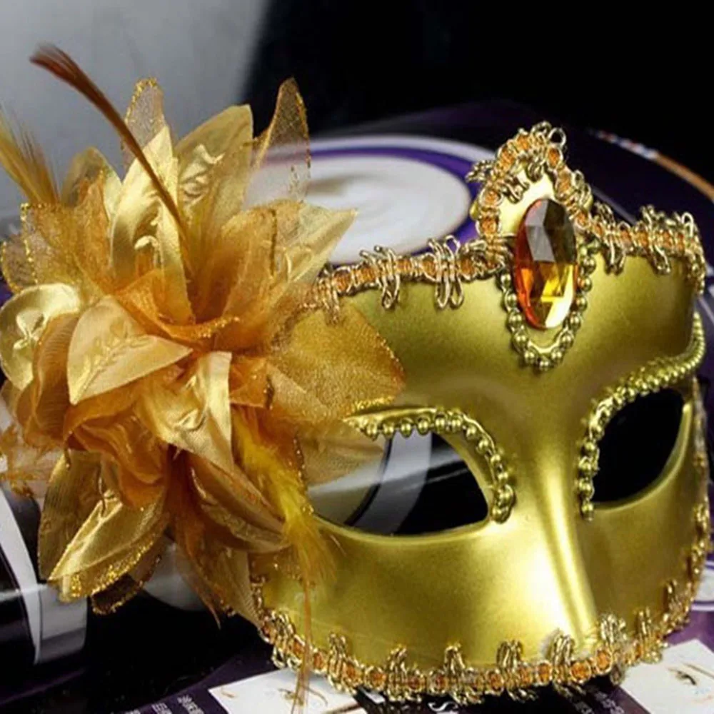 Привлекательная Венецианская маска для маскарада искусственная принцесса