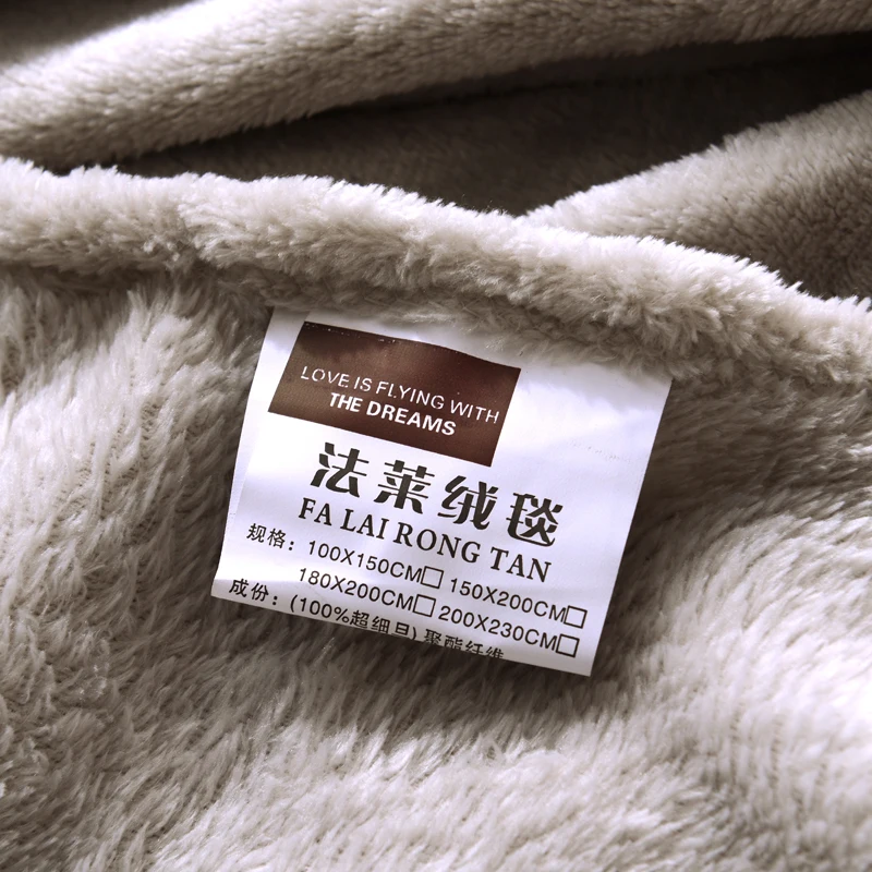 Домашний текстиль фланелевое одеяло серое супертеплое мягкое одиночное плед на