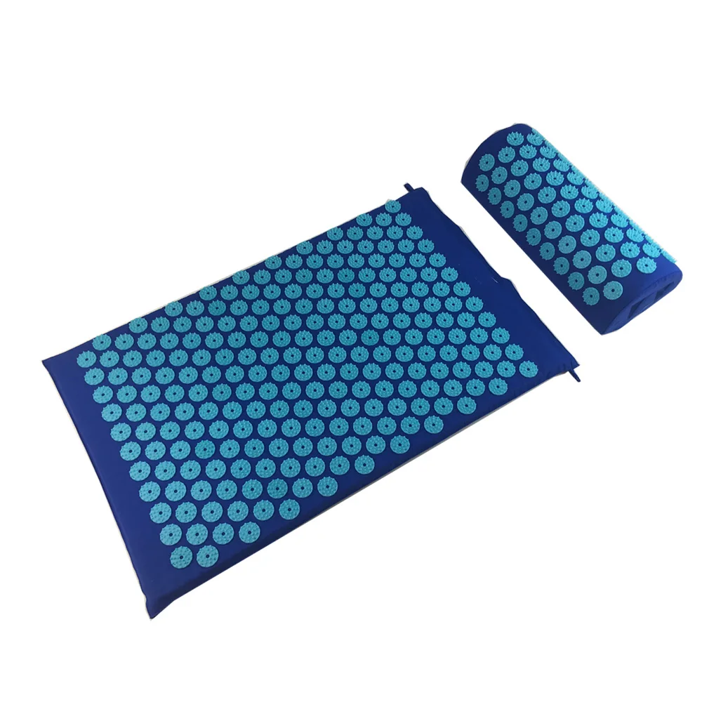 Массажный коврик для расслабления тела спины ног снятия стресса акупунктурный с