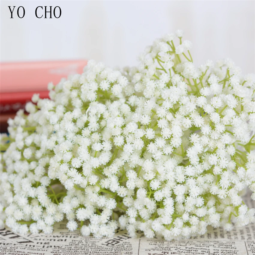Цветочное искусство Babysbreath искусственное растение свадебный букет украшение для