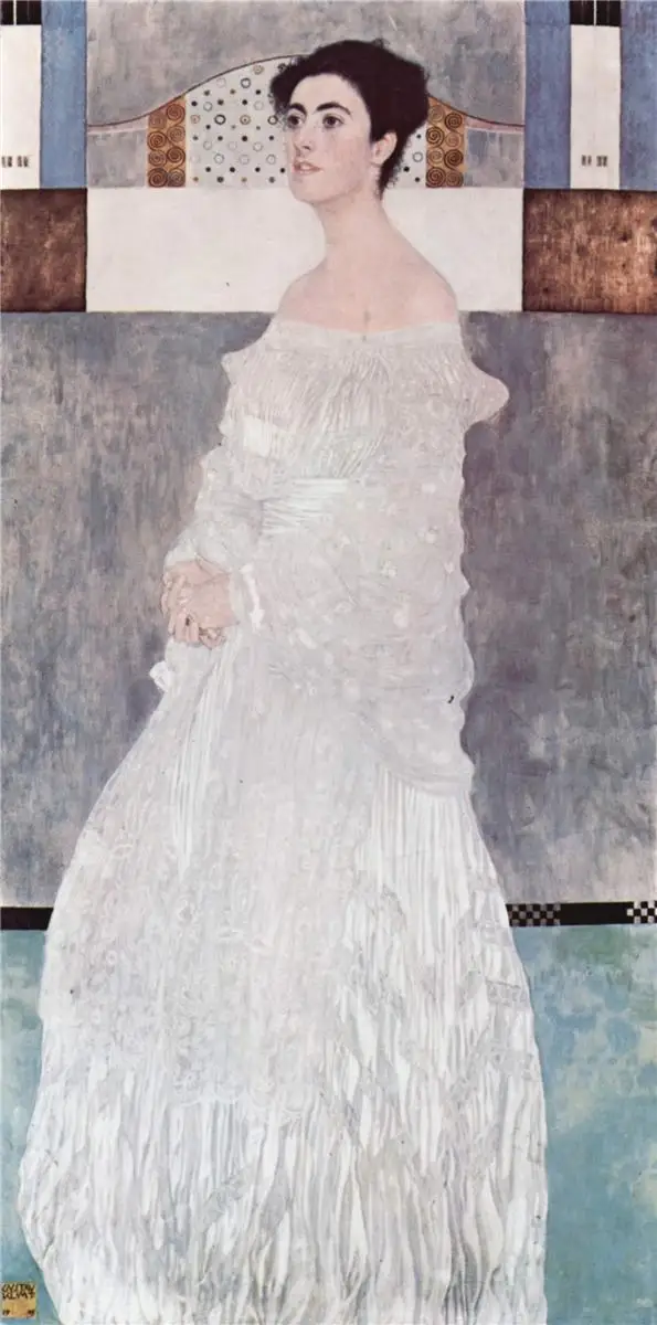 

Handmade oil painting reproduction Portrait of Margaret Stonborough-Wittgenstein by Gustav Klimt