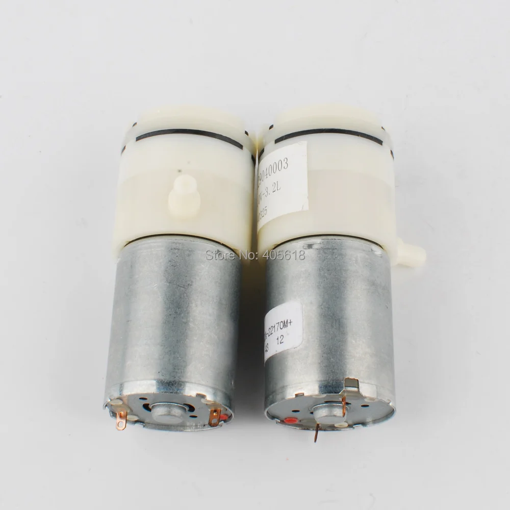 Новинка 10 шт. DC3.7v 12V вакуумный насос кислородный тихий мощный довольно мини