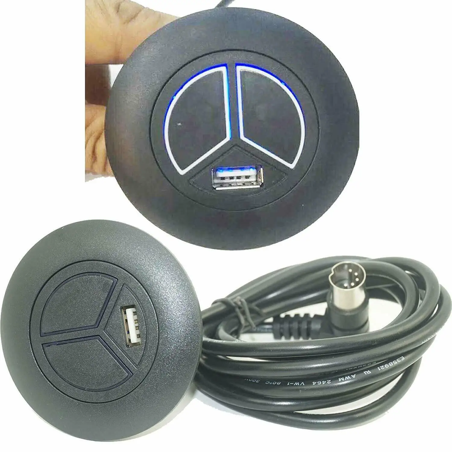 Фото ILLUMINATED ROUND 2 BUTTON CONTROLLER HANDSET WITH USB CHARGING SLOT 5 PIN PLUG Инструменты ILLUMINATED ROUND 2 BUTTON CONTROLLER HANDSET WITH USB CHARGING SLOT 5 PIN PLUG Инструменты