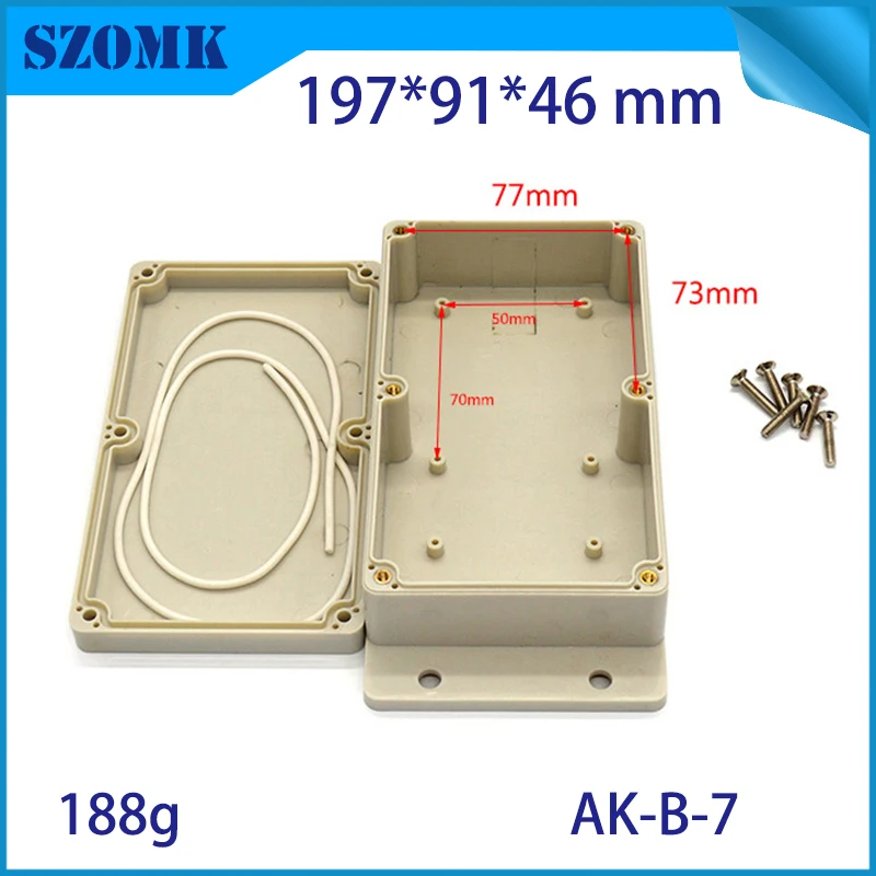 1 шт. водонепроницаемый пластиковый чехол для электроники|Соединители| |