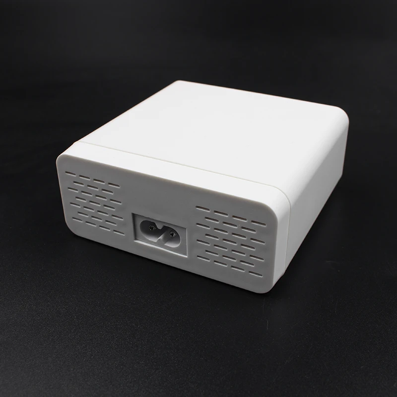6A с ЖК-цифровым дисплеем 6 портов USB зарядное устройство Быстрая зарядка Смарт Зарядная Станция Адаптер для смартфона планшета ПК