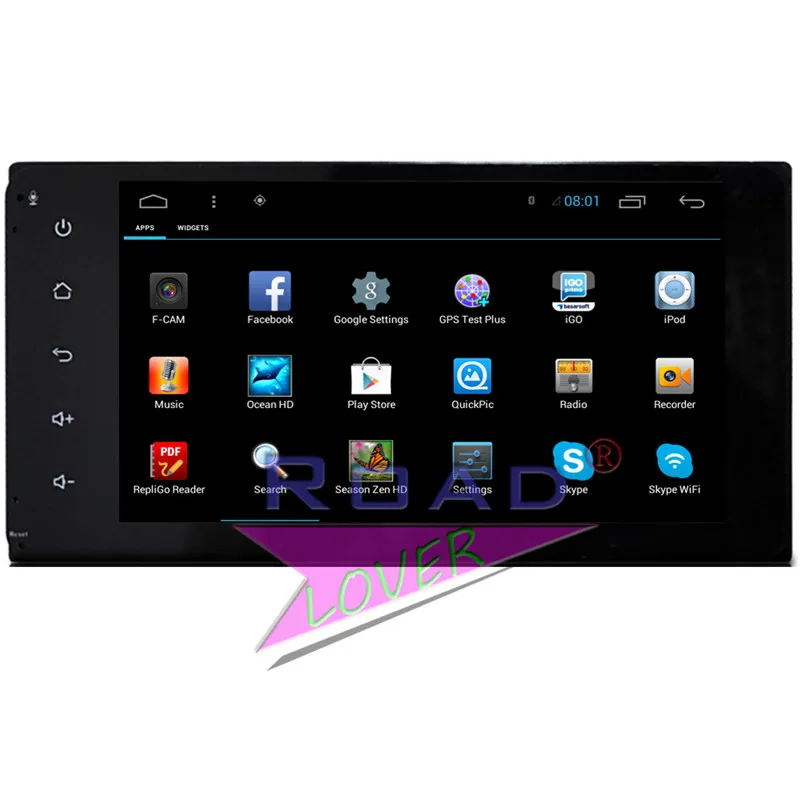 Roadlover Android 7 1 автомобильный ПК GPS-навигатор для Toyota Universal Corolla RAV4 Vios Camry Hilux Land Cruiser