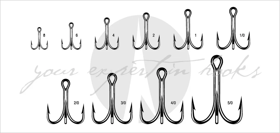 Новые 25 шт. VMC #3 9626BN O'Shaughnessy 3X-Strong X-короткие тройные рыболовные крючки 3/0 | Спорт и