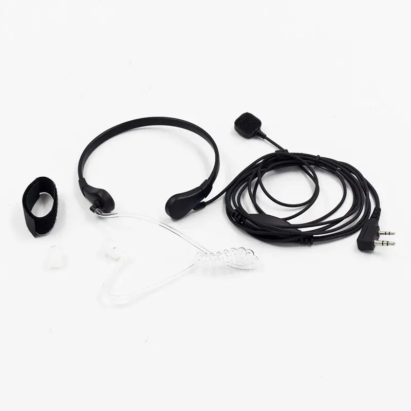 Walkie Talkie Handheld PTT Throat Control Headphone Earpiece For baofeng UV-82 BF-888S UV-5R UV-5RE Two Way Radio | Мобильные