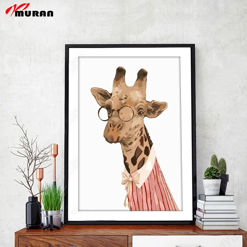 Муран Безрамные Картины живопись по номерам ручная роспись Холст мультфильм