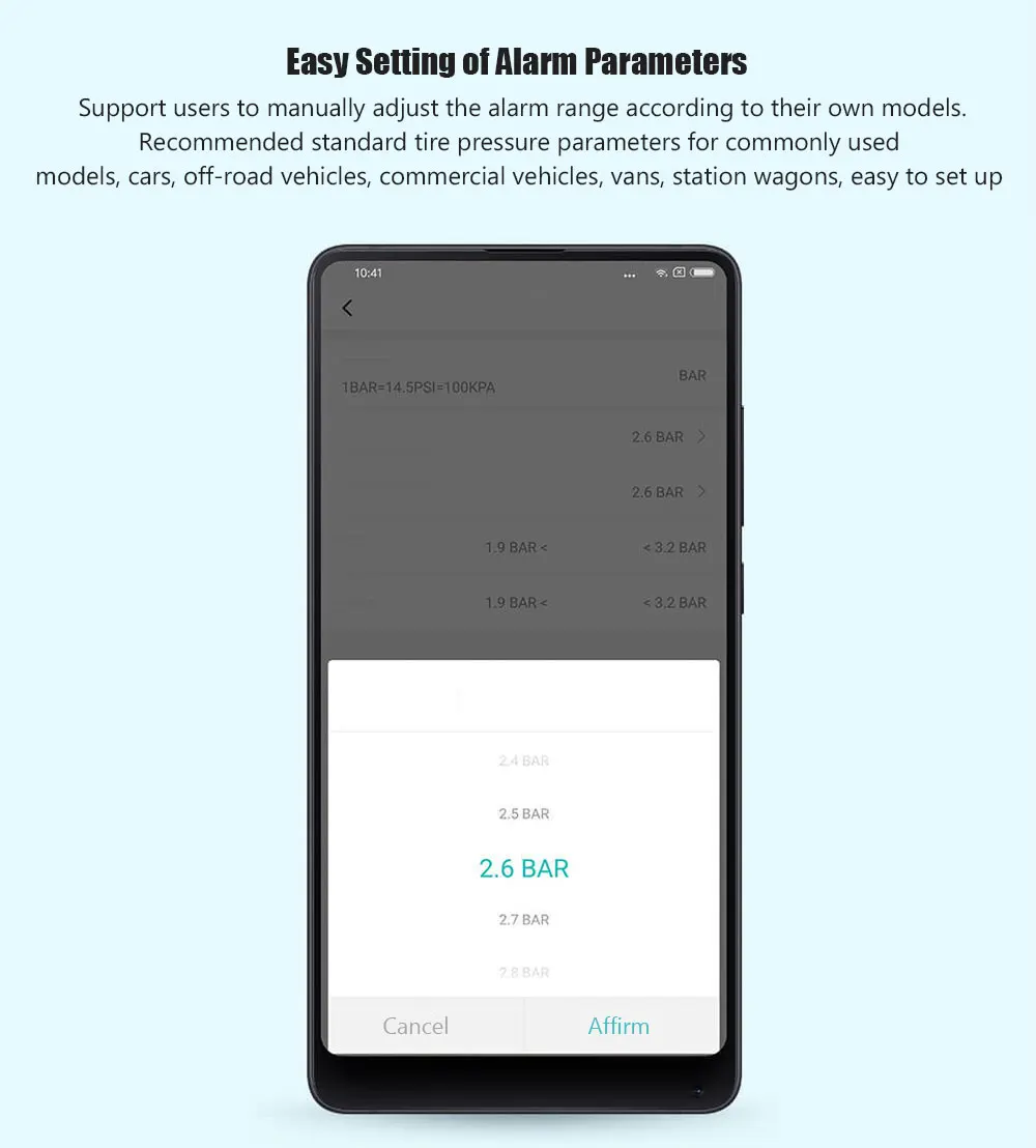 XIAOMI TPMS 70mai Тестер давления в шинах монитор Солнечная энергия 70 Mai приложение ЖК-дисплей Автомобильная охранная сигнализация давление в шинах