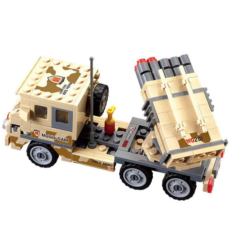 1Set Military Missile Car Building Block Suit Educational Toys Assembly Construction Blocks For Children Boy Kids Gift | Игрушки и хобби