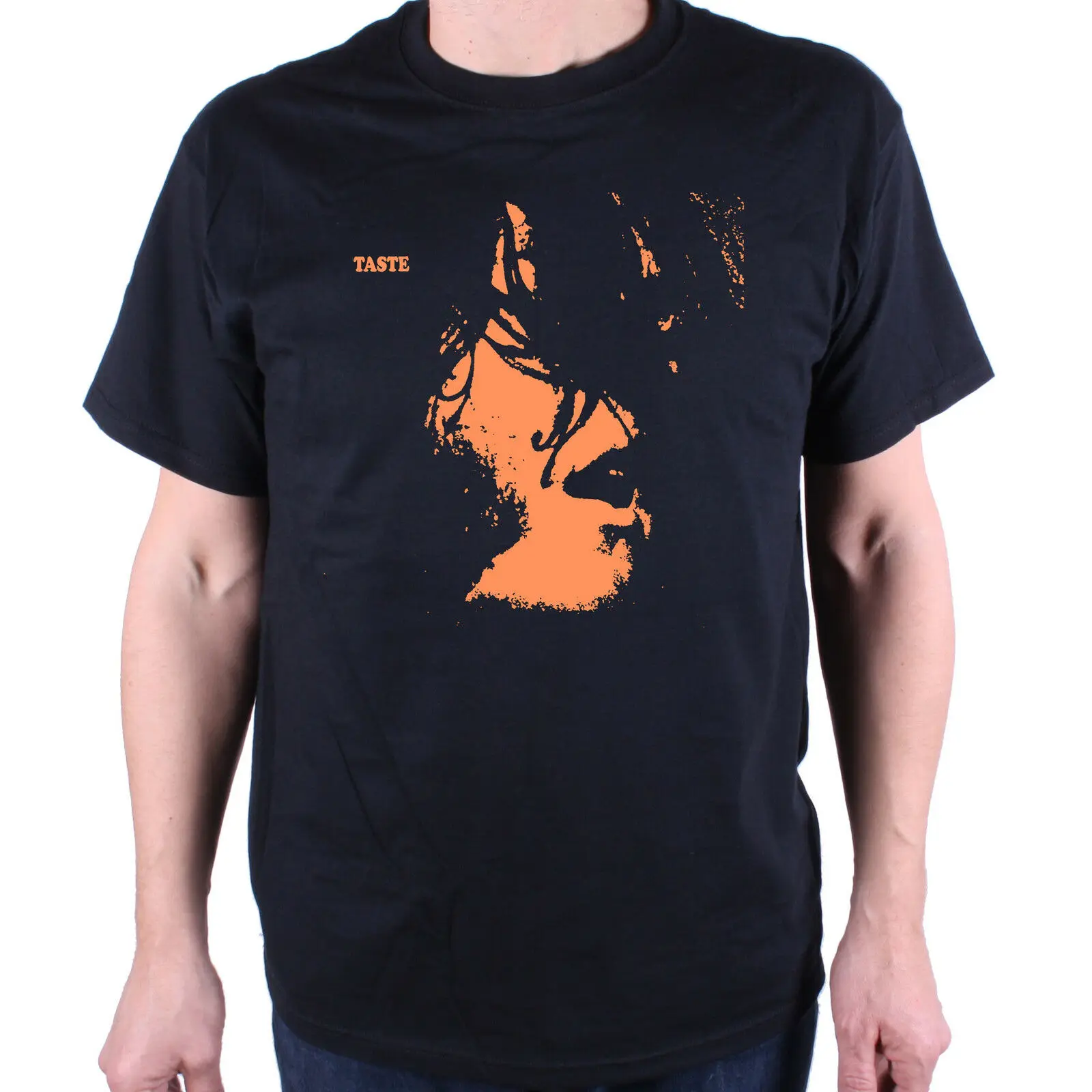 Футболка с надписью Taste футболка First Album Rory Gallagher Blues тонкая летняя Мужская модная