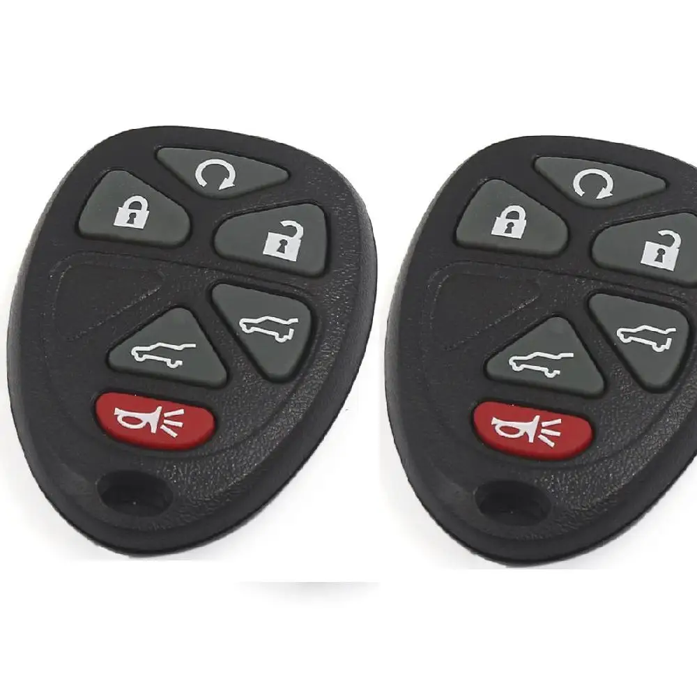 LumiParty для Chevy автомобилей 6-кнопки брелока Замена 15913427 15913415 15912860 FCC OUC60270 0UC60270