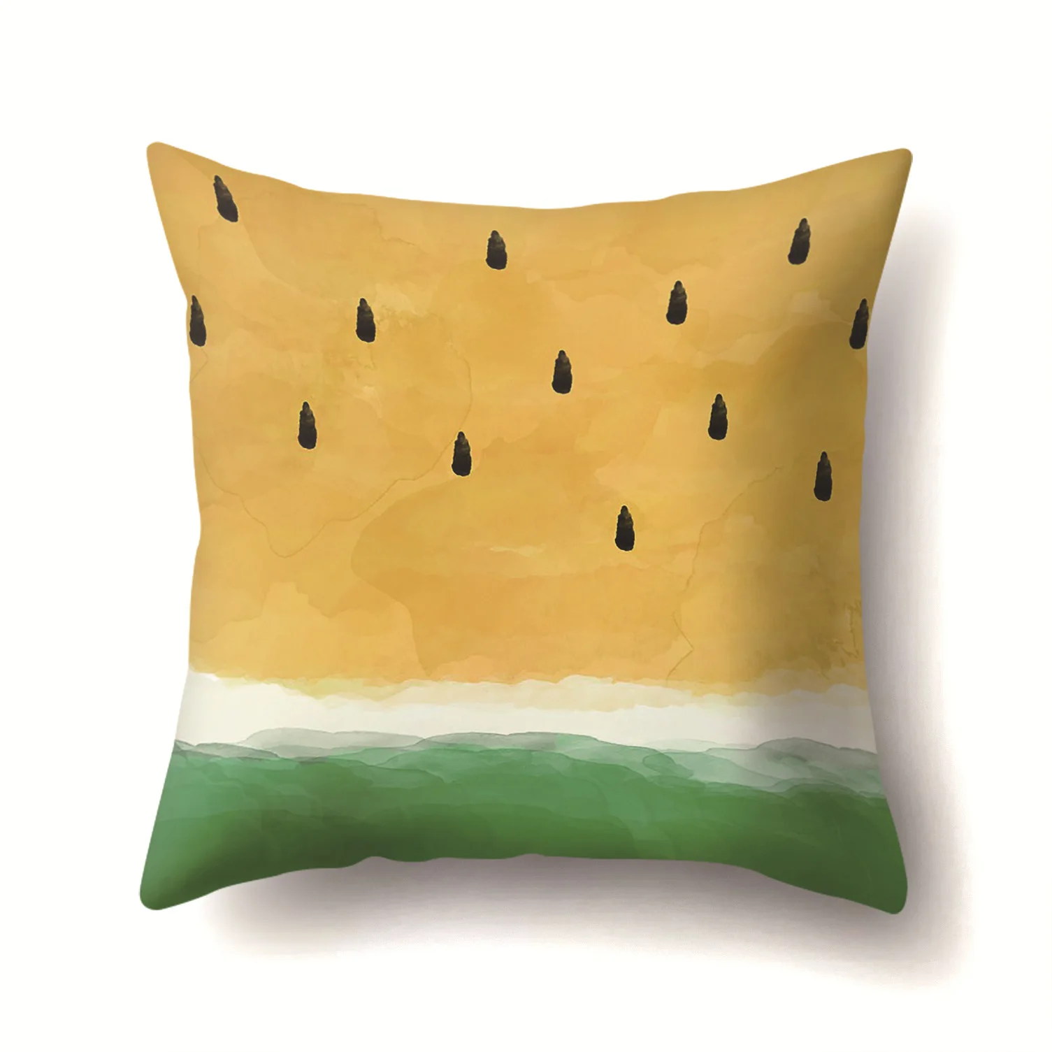 Лето 2019 подушка в виде фрукта чехол Арбуз Лимон диван офис автомобиль кровать