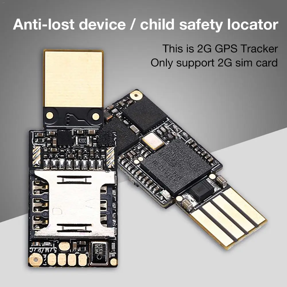 Микролокатор 2G GPS трекер модуль локатора для детей домашних животных аксессуары
