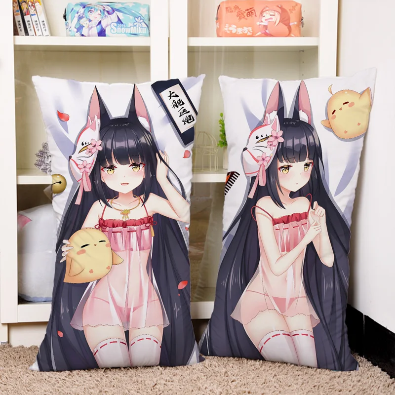 

Anime Cartoon Azur Lane Hugging ectangle Poszewki Dakimakura Pillows Cases Cover Pillowcase Cosplay Cushion Gift