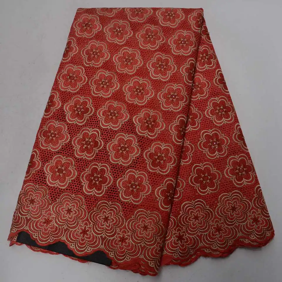 Последняя нигерийская кружевная ткань высокого качества 2018 африканская с камнем