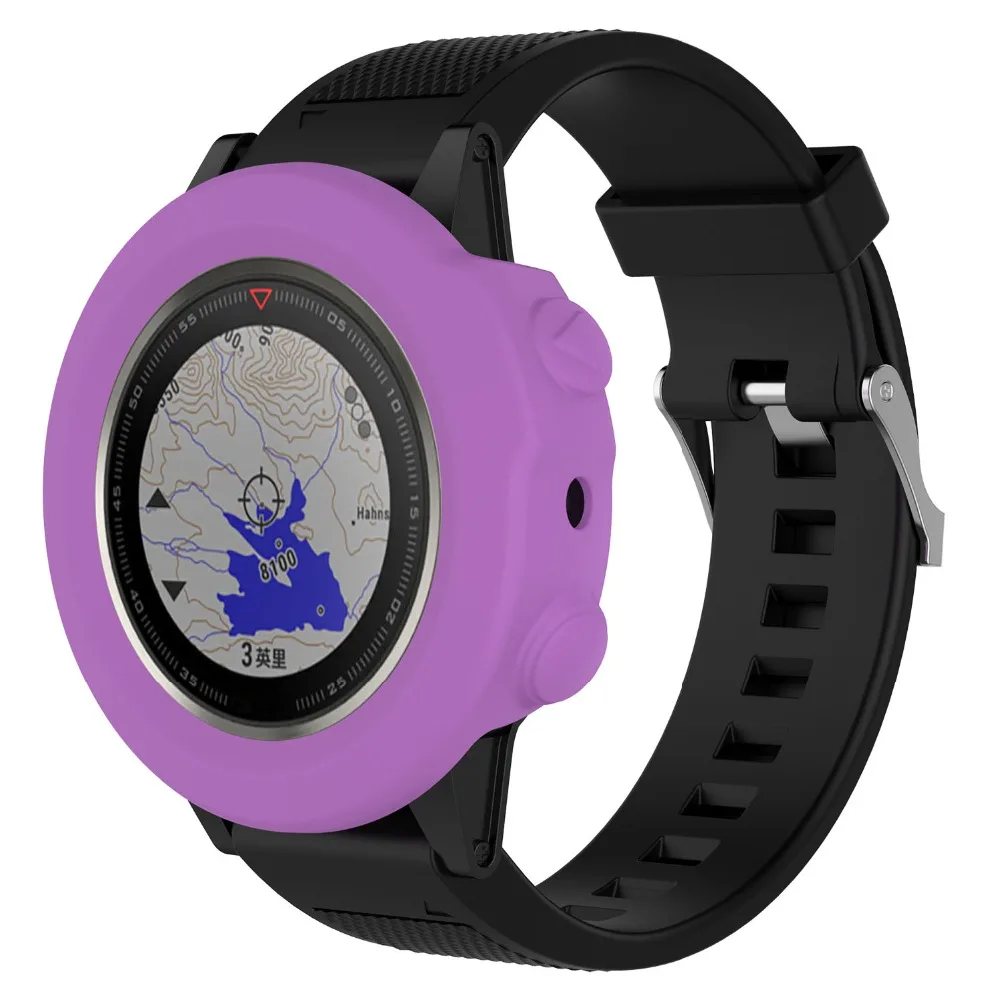 Модный мягкий силиконовый защитный чехол для Garmin fenix 5X/5X Plus s спортивных часов с