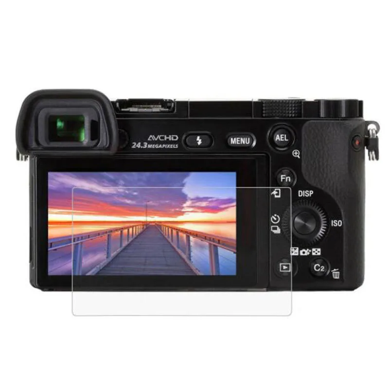 Защитная пленка из закаленного стекла для Sony Alpha A6600 A6000 A6100 A6300 A6400 A5000 NEX-7/6/5/5N/5T/5R/3 |