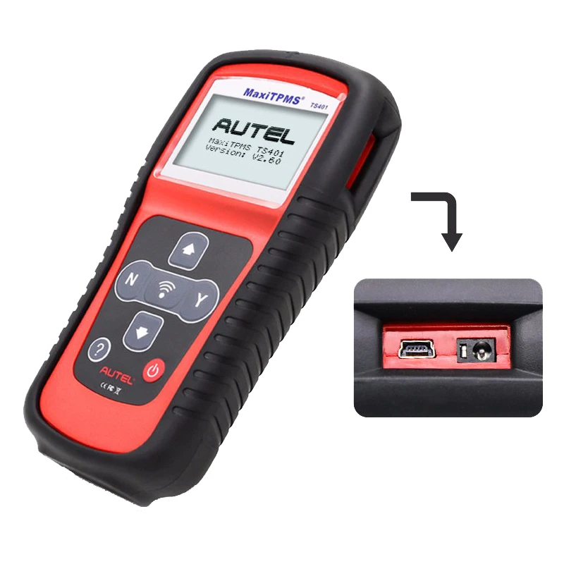 Autel MaxiTPMS TS401 TPMS диагностический и сервисный Инструмент процесс предварительного