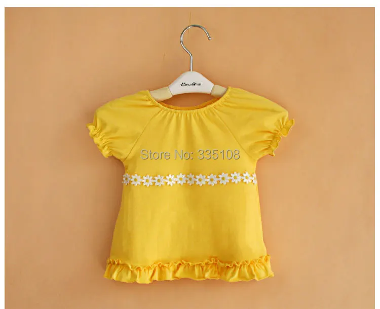 Летний комплект из 2 предметов для маленьких девочек 2019 года футболка и