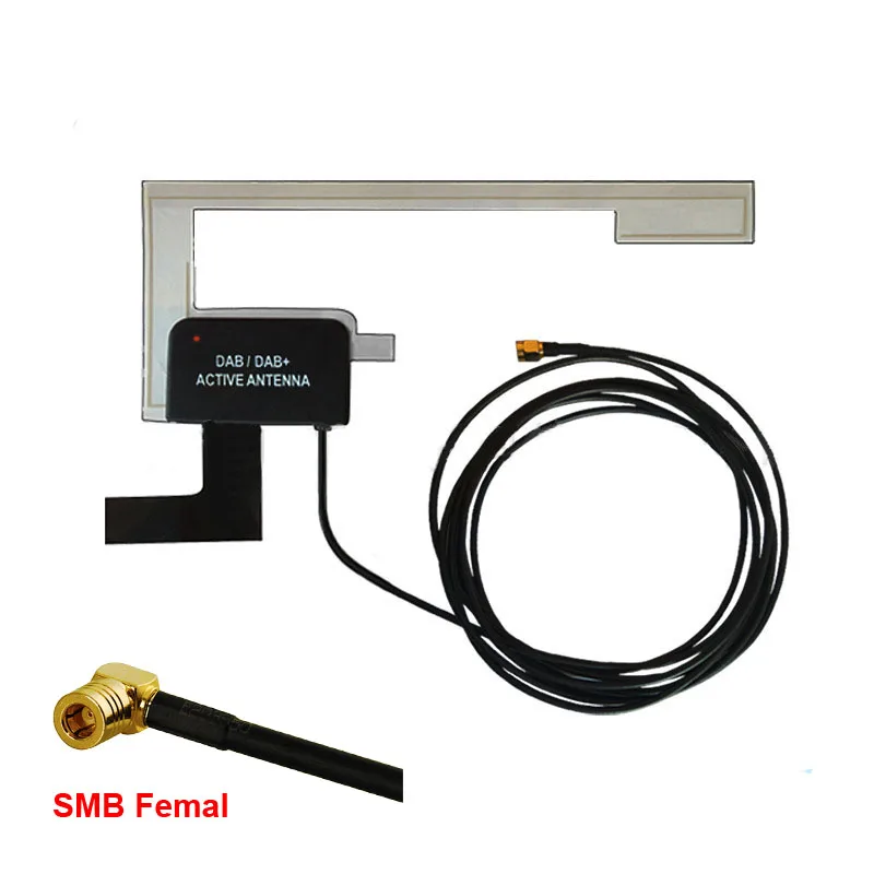 Бесплатная доставка абсолютно новый автомобильный DAB + Цифровая антенна для