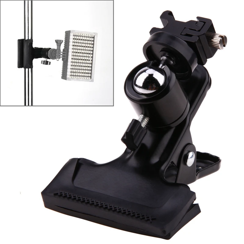 Профессиональный Металлический Фотофон для фотостудии с зажимом и шаровой