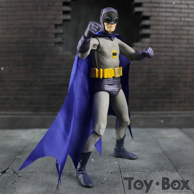 Аниме DC Classic TV Series 1966 Бэтмен Супермен Dark Knight Джокер 16 см 3 * стильная мультяшная