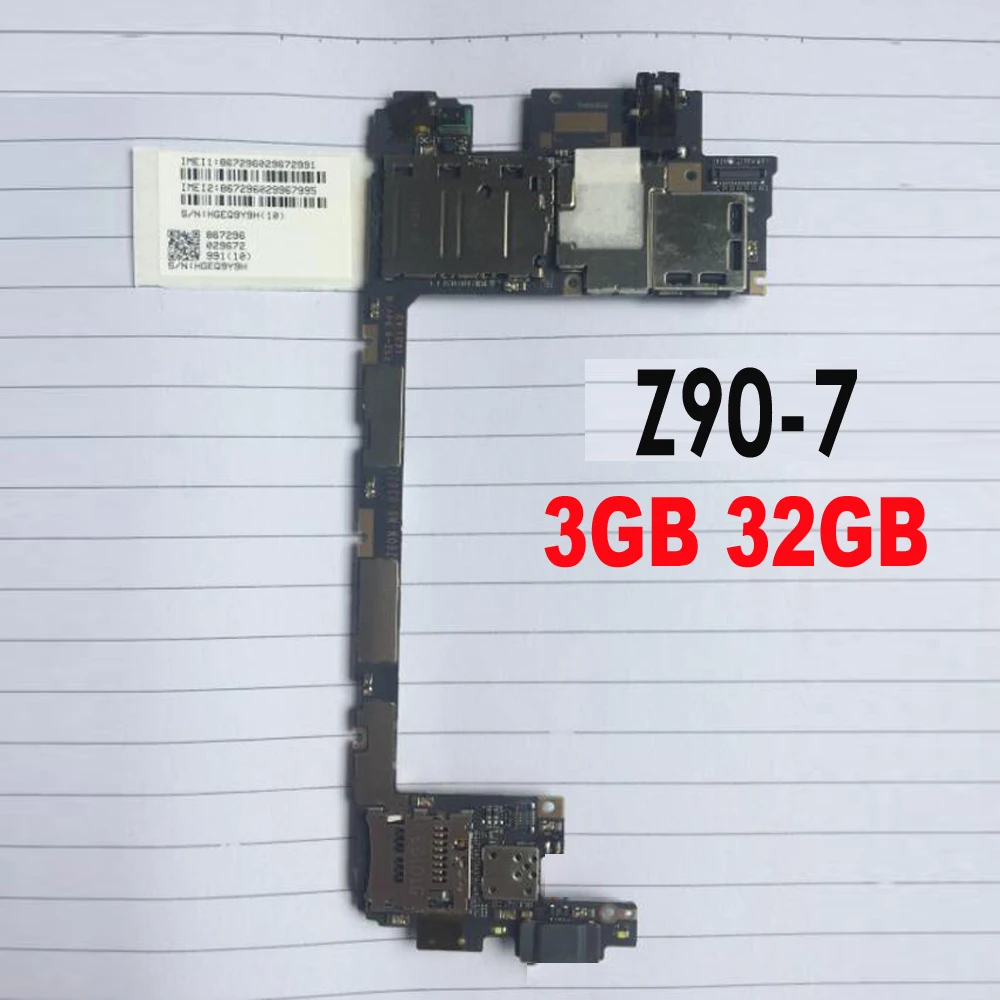 LTPro протестированная материнская плата для Lenovo Vibe shot Z90 7 Z90A40 3 ГБ 32 ГБ|lenovo mainboard|lenovo