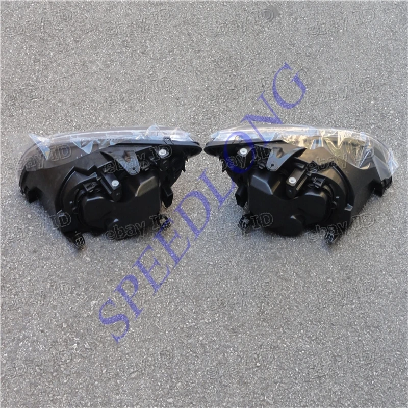 1 пара черных головных фар фары LH + RH для Ford Focus 2005-2007 | Автомобили и мотоциклы