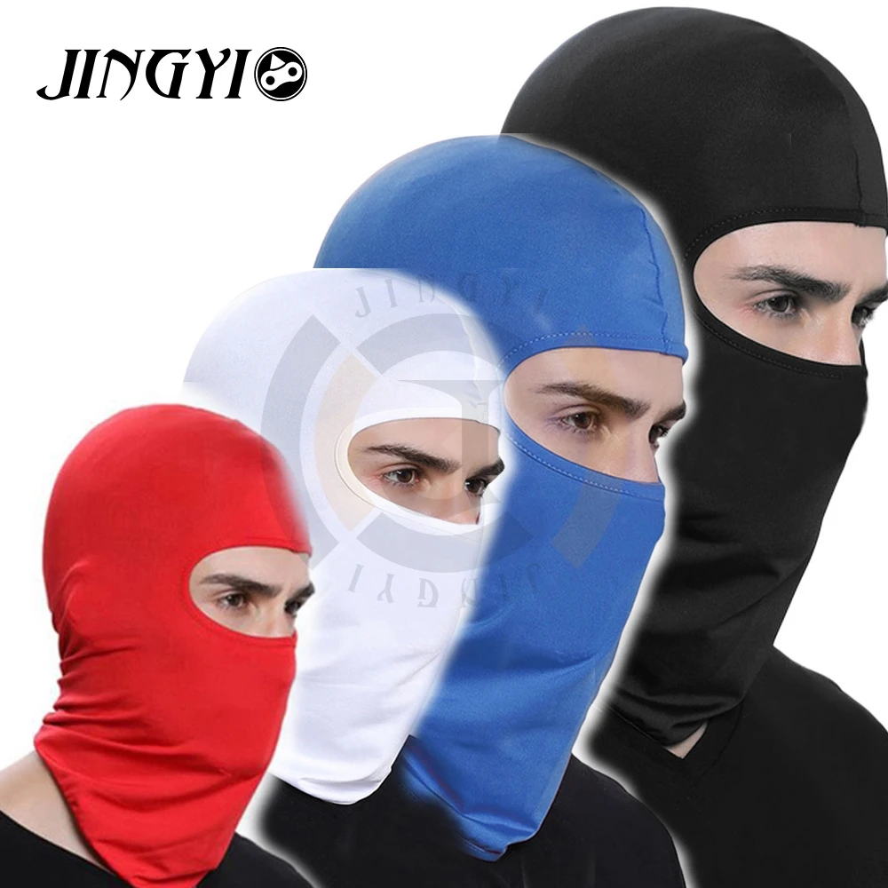 

JINGYI Thermal Fleece winter balaclava ski face mask motorcycle For cagoule ski mascarilla full face mask moto mask mask is warm